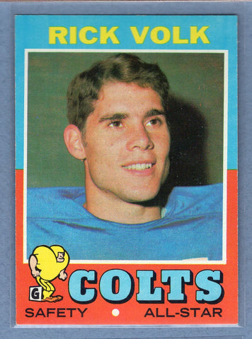 1971 Topps #32 Rick Volk EX-MT  GO248