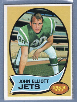 1970 Topps #54 John Elliott EX-MT  GO263B