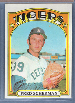 1972 Topps #6 Fred Scherman (d) EX-MT  GO544