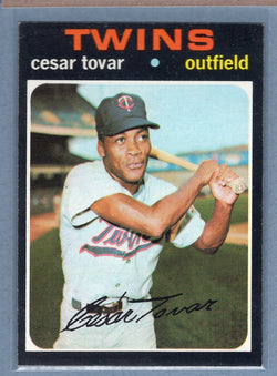 1971 Topps #165 Cesar Tovar  (a) EX-MT  GO340