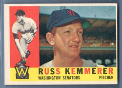 1960 Topps #362 Russ Kemmerer VG-EX Set Break 1