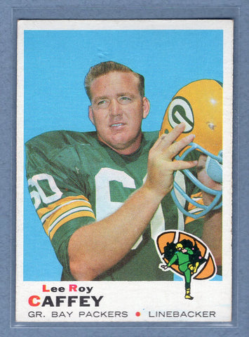 1969 Topps #146 Lee Roy Caffey  EX  GO801