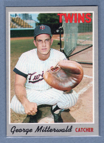 1970 Topps #118 George Mitterwald  (b) EX-MT  GO900