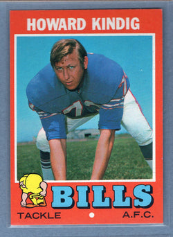 1971 Topps #33 Howard Kindig EX-MT  GO248