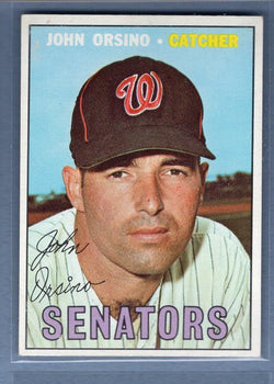 1967 Topps #207 John Orsino EX Set Break GO428