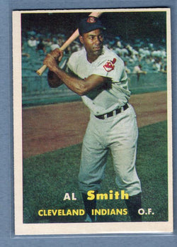 1957 Topps #145 Al Smith(2) VG-EX  GO295