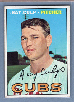 1967 Topps #168 Ray Culp EX  GO368