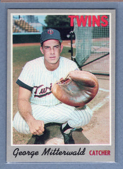 1970 Topps #118 George Mitterwald  (c) EX-MT  GO900