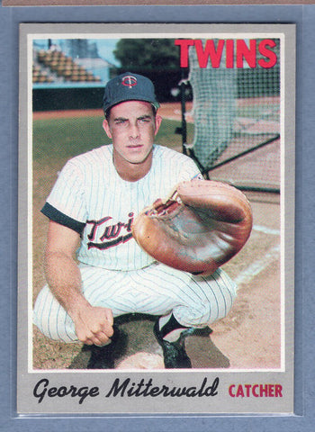 1970 Topps #118 George Mitterwald  (c) EX-MT  GO900