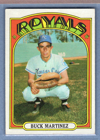 1972 Topps #332 Buck Martinez EX  GO500
