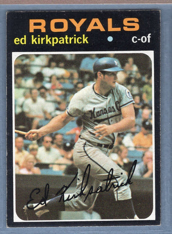 1971 Topps #299 Ed Kirkpatrick  EX  GO747
