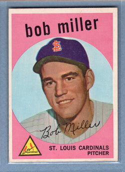 1959 Topps #379 Bob Miller EX   GO410