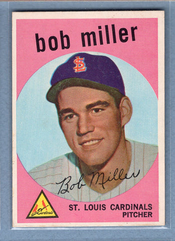 1959 Topps #379 Bob Miller EX   GO410