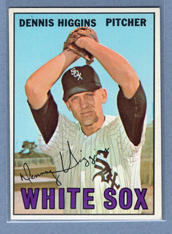 1967 Topps #52 Dennis Higgins EX-MT    GO323