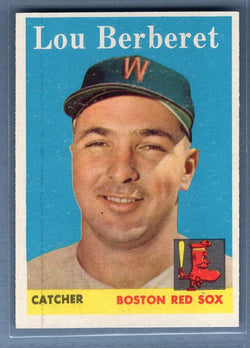 1958 Topps #383 Lou Berberet VG-EX     G0364