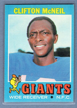 1971 Topps #15 Clifton McNeil EX-MT    GO129