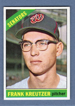 1966 Topps #211 Frank Kreutzer EX-MT  GO78