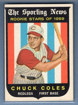 1959 Topps #120 Chuck Coles VG-EX    Set Break A