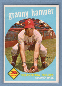 1959 Topps #436 Granny Hamner (1) EX-MT  GO73