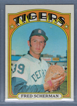 1972 Topps #6 Fred Scherman (f) EX-MT  GO544