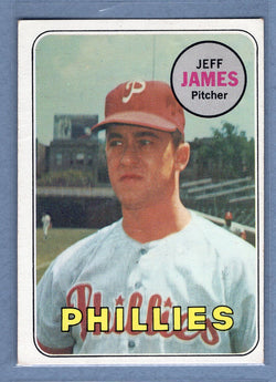 1969 Topps #477 Jeff James (d) EX  GO577