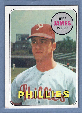 1969 Topps #477 Jeff James (d) EX  GO577