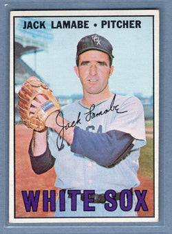 1967 Topps #208 Jack Lamabe EX Set Break GO428