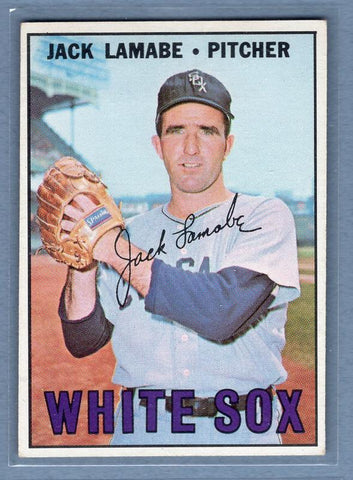 1967 Topps #208 Jack Lamabe EX Set Break GO428