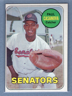1969 Topps #486 Paul Casanova EX  GO350