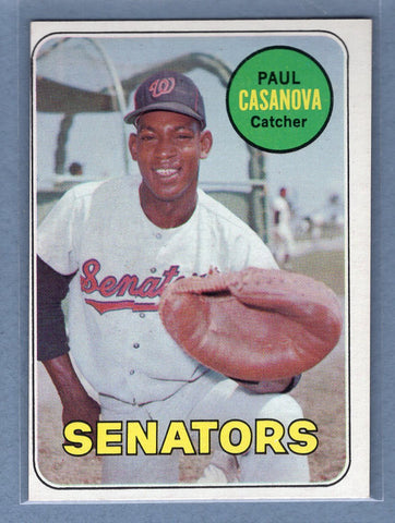 1969 Topps #486 Paul Casanova EX  GO350