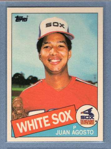 1985 Topps Tiffany #351 Juan Agosto NM