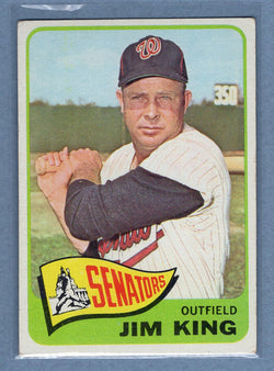 1965 Topps #38 Jim King  VG-EX  GO375