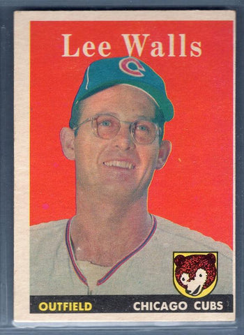 1958 Topps #66 Lee Walls EX  GO401