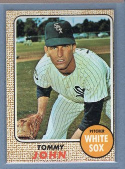 1968 Topps #72 Tommy John   EX  GO550