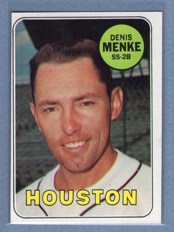 1969 Topps #487 Denis Menke EX-MT  GO350