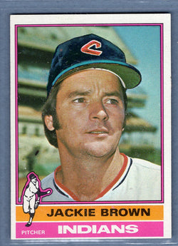 1976 Topps #301 Jackie Brown  EX-MT  GOSB1