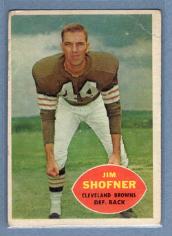 1960 Topps #29 Jim Shofner (b) G-VG  GO801