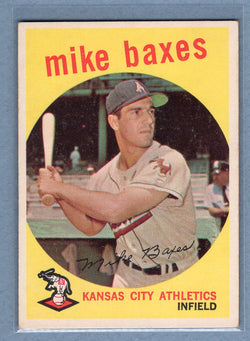 1959 Topps #381 Mike Baxes (b) EX   GO410