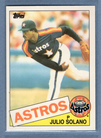 1985 Topps Tiffany #353 Julio Solano NM
