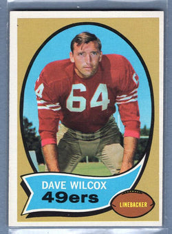 1970 Topps #57 Dave Wilcox (HOF) EX-MT  GO263B