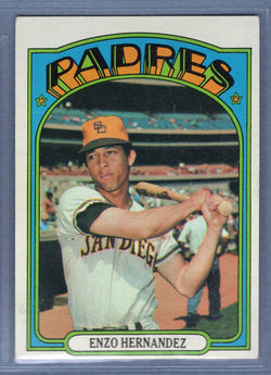1972 Topps #7 Enzo Hernandez (a) EX-MT  GO544