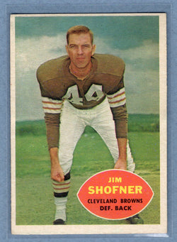 1960 Topps #29 Jim Shofner (c) EX  GO801