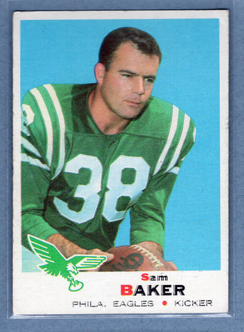 1969 Topps #154 Sam Baker  VG  GO801