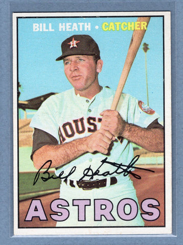 1967 Topps #172 Bill Heath EX-MT  GO368