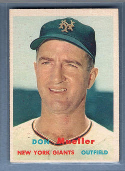 1957 Topps #148 Don Mueller VG-EX  GO295