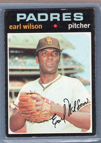 1971 Topps #301 Earl Wilson  EX  SB1