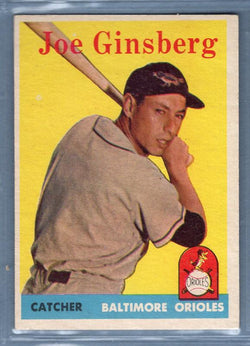 1958 Topps #67 Joe Ginsberg EX  GO401