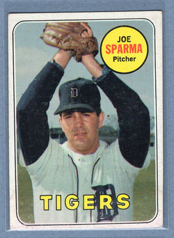 1969 Topps #488 Joe Sparma VG-EX  GO350
