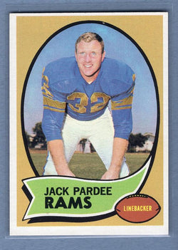 1970 Topps #68 Jack Pardee EX-MT  GO179