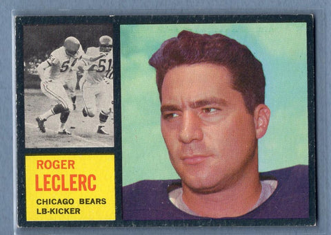 1962 Topps #19 Roger LeClerc EX  GO80
